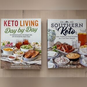 Keto Living Day by Day Cookbook Set Of Two